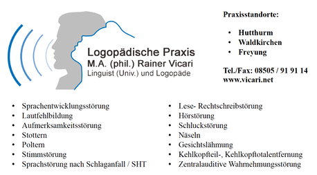 Anzeige Logopädische Praxis Vicari 2011
